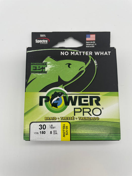 Power Pro Braided Line 30lb 150 Yards